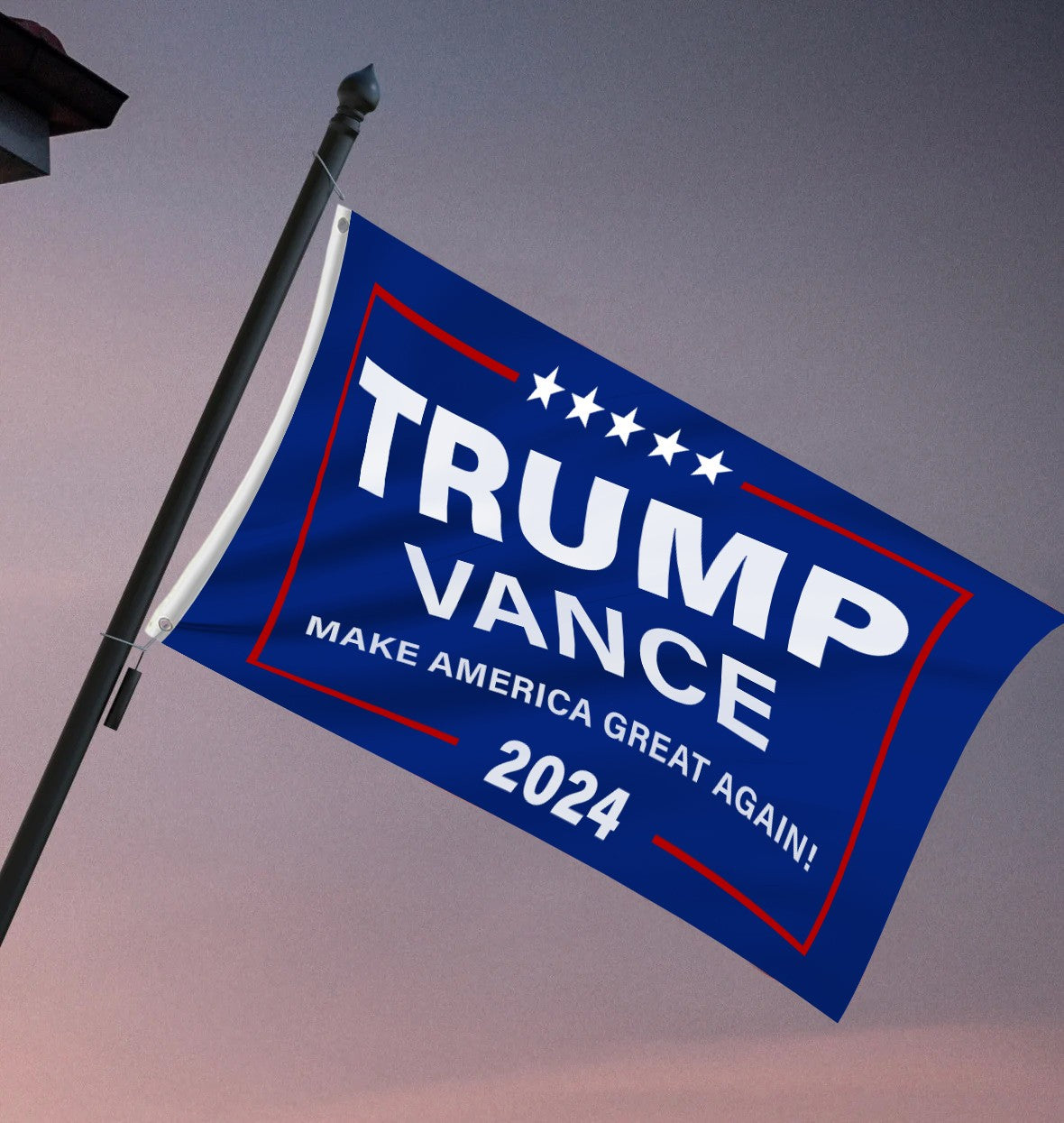 Trump Vance 2024 Make America Great Again Flag