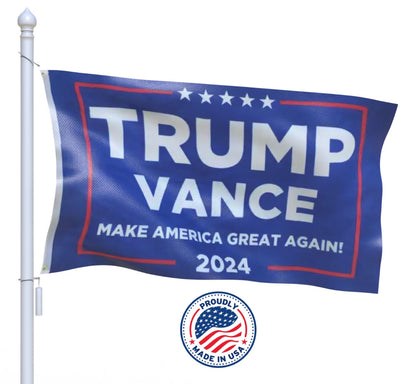 Trump Vance 2024 Make America Great Again Flag