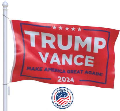 Trump Vance 2024 Make America Great Again Flag