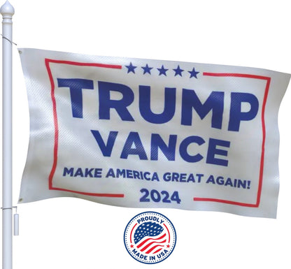 Trump Vance 2024 Make America Great Again Flag